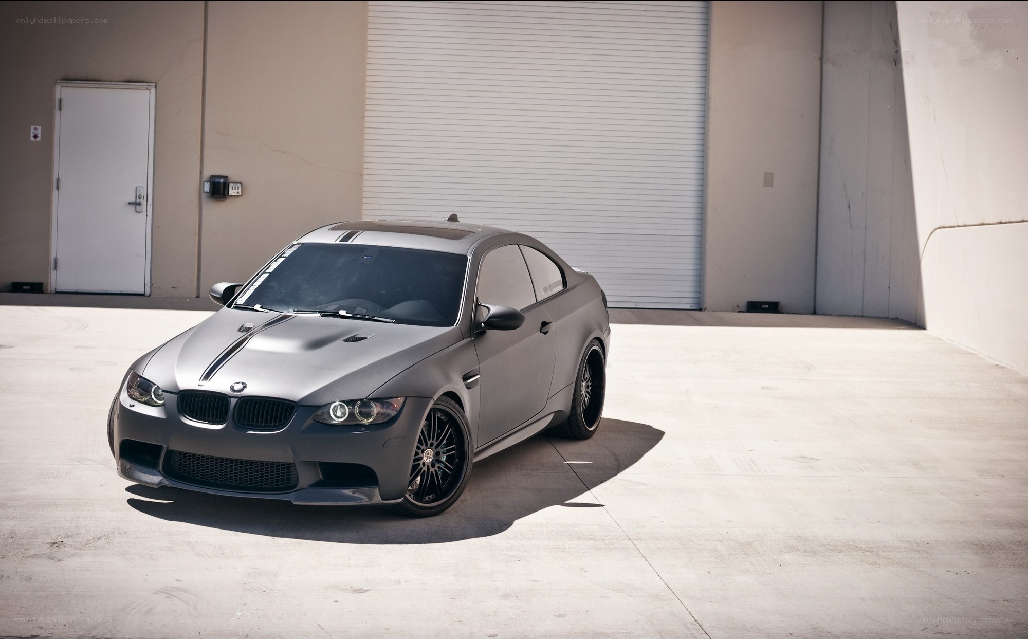 matte gray bmw m3 coupe