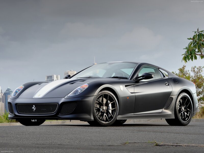 Matte Gray Ferrari