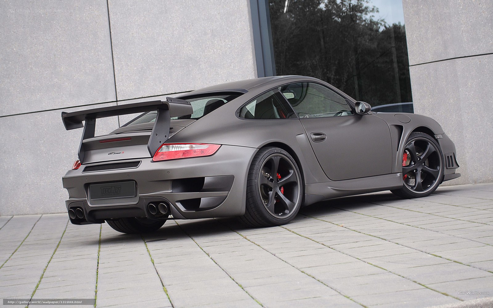 matte gray porsche 911 gt3
