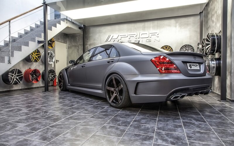 Matte Gray Sedan Car