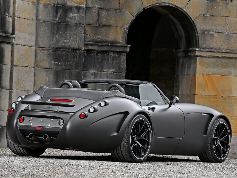 matte gray sports car