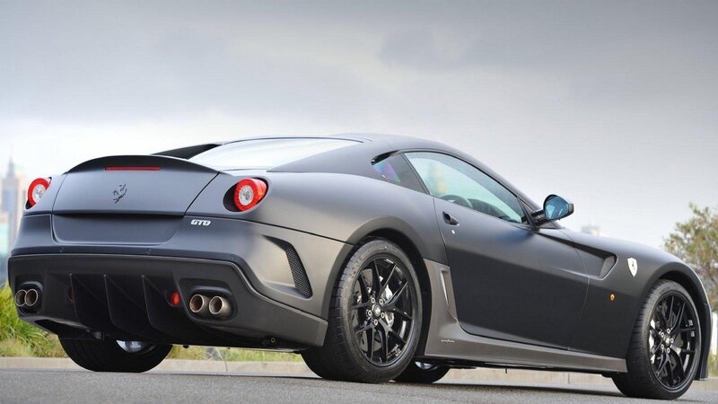 Matte Gray Sports Car — Calm, Afternoon, Photograph