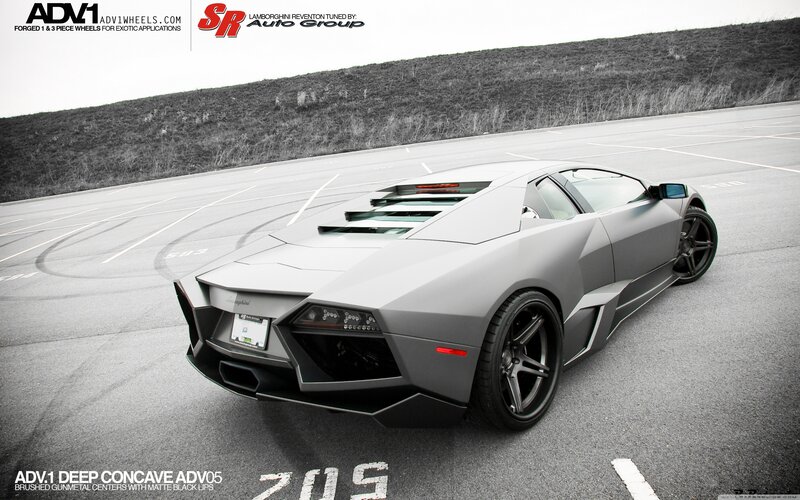 Matte Gray Sports Car — Dramatic, Photograph