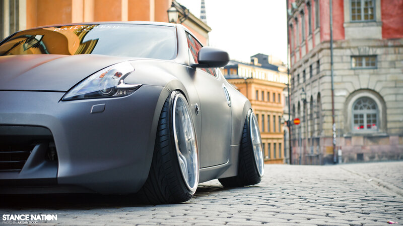 Matte Gray Sports Car — Urban