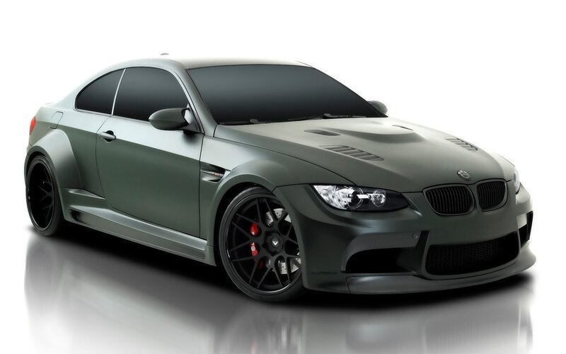 Matte Green Sports Car — Neutral