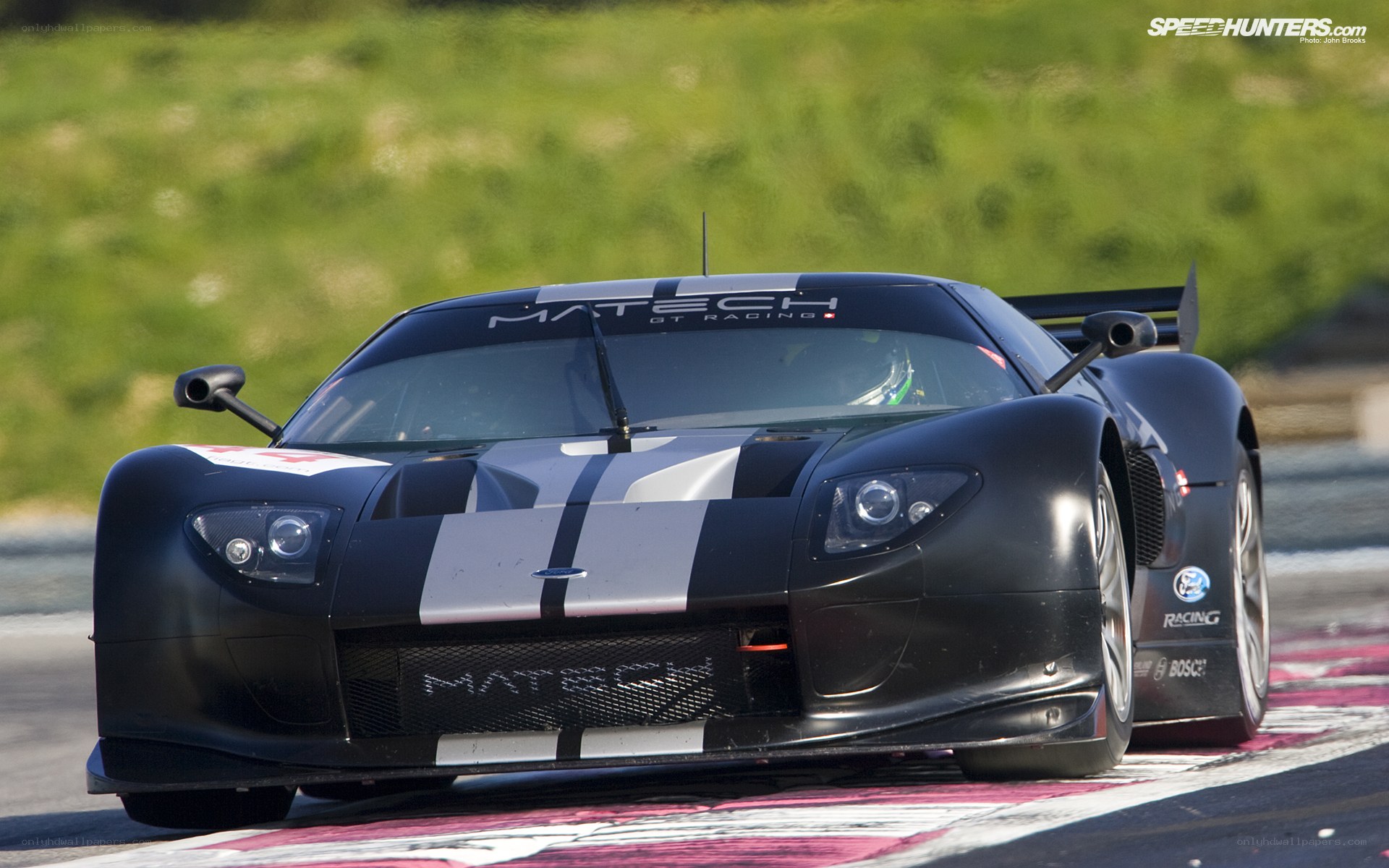 Mattech GT race car on track