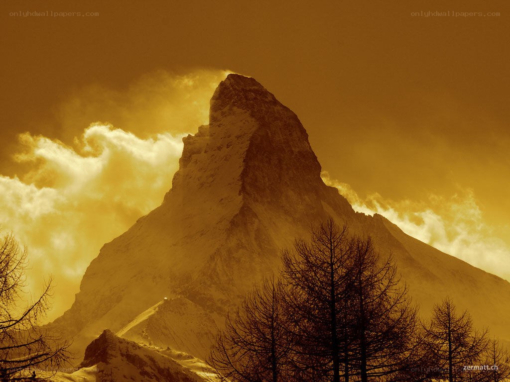 Matterhorn at golden hour