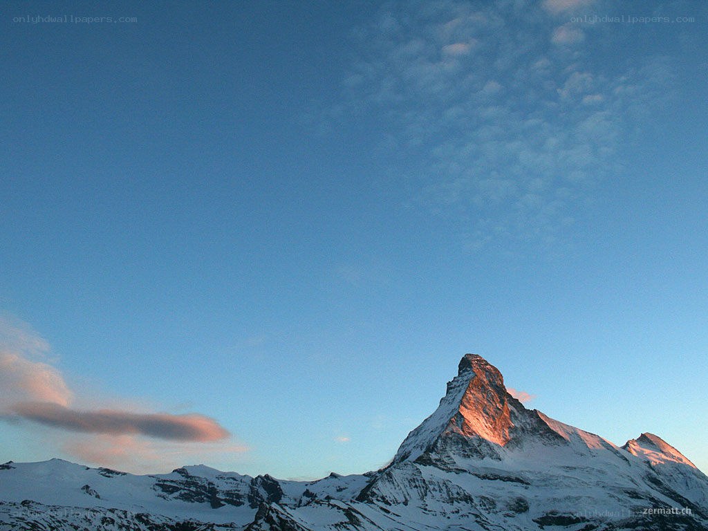 Matterhorn at sunrise