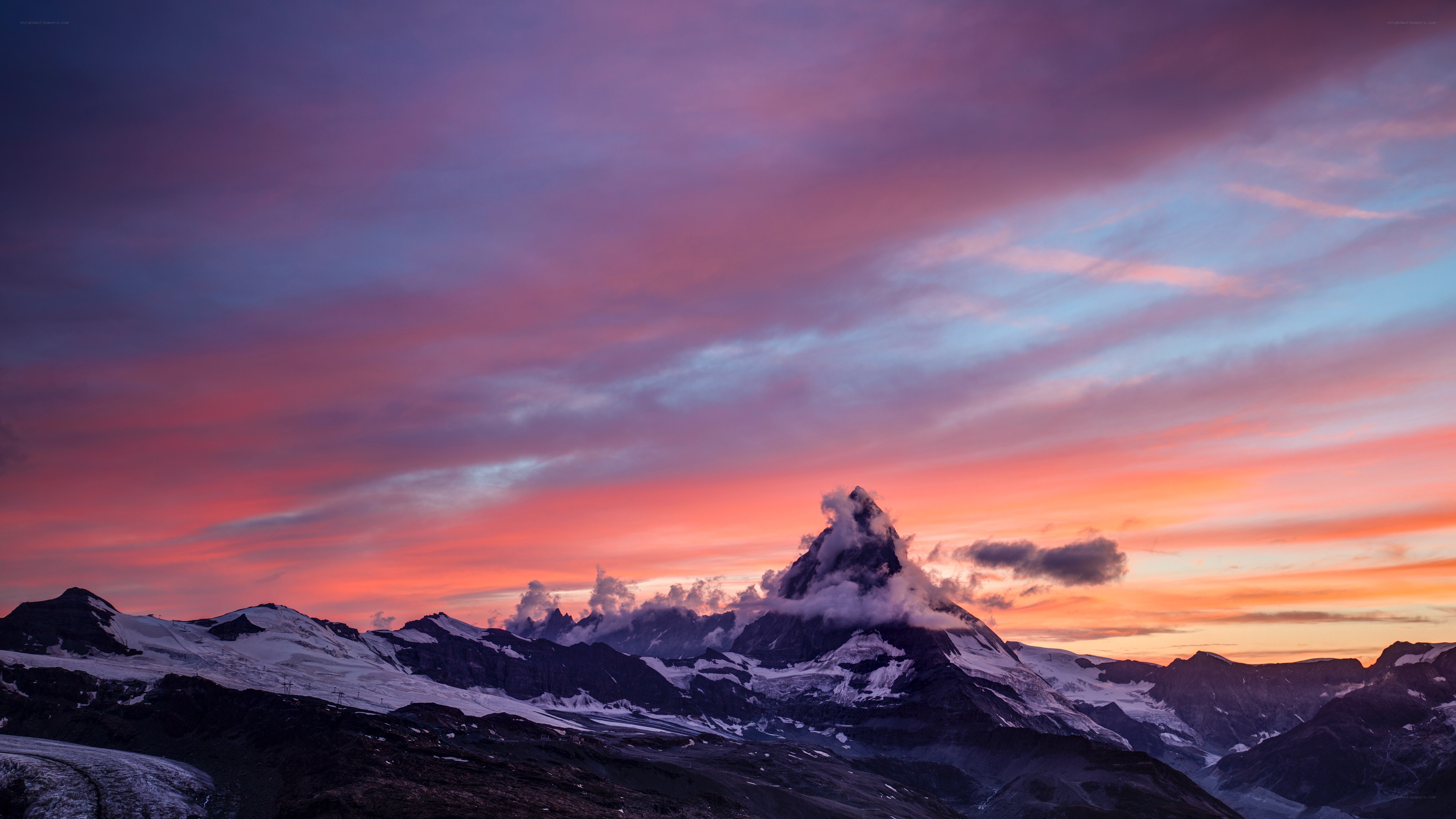 Matterhorn at sunset