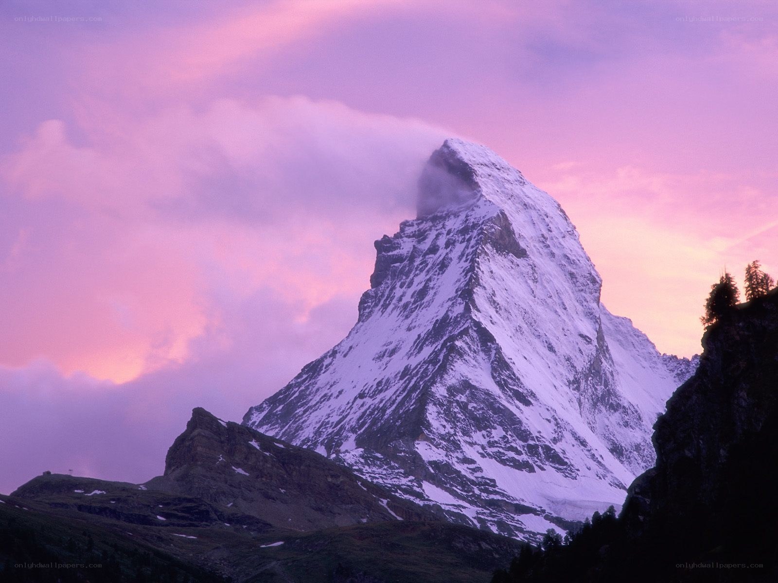 Matterhorn at sunset