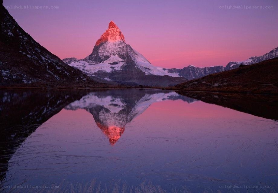 Matterhorn at sunset