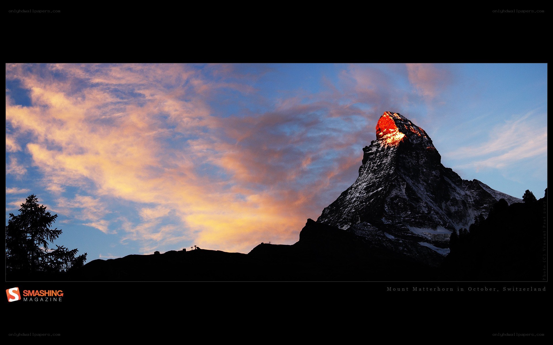 Matterhorn at sunset