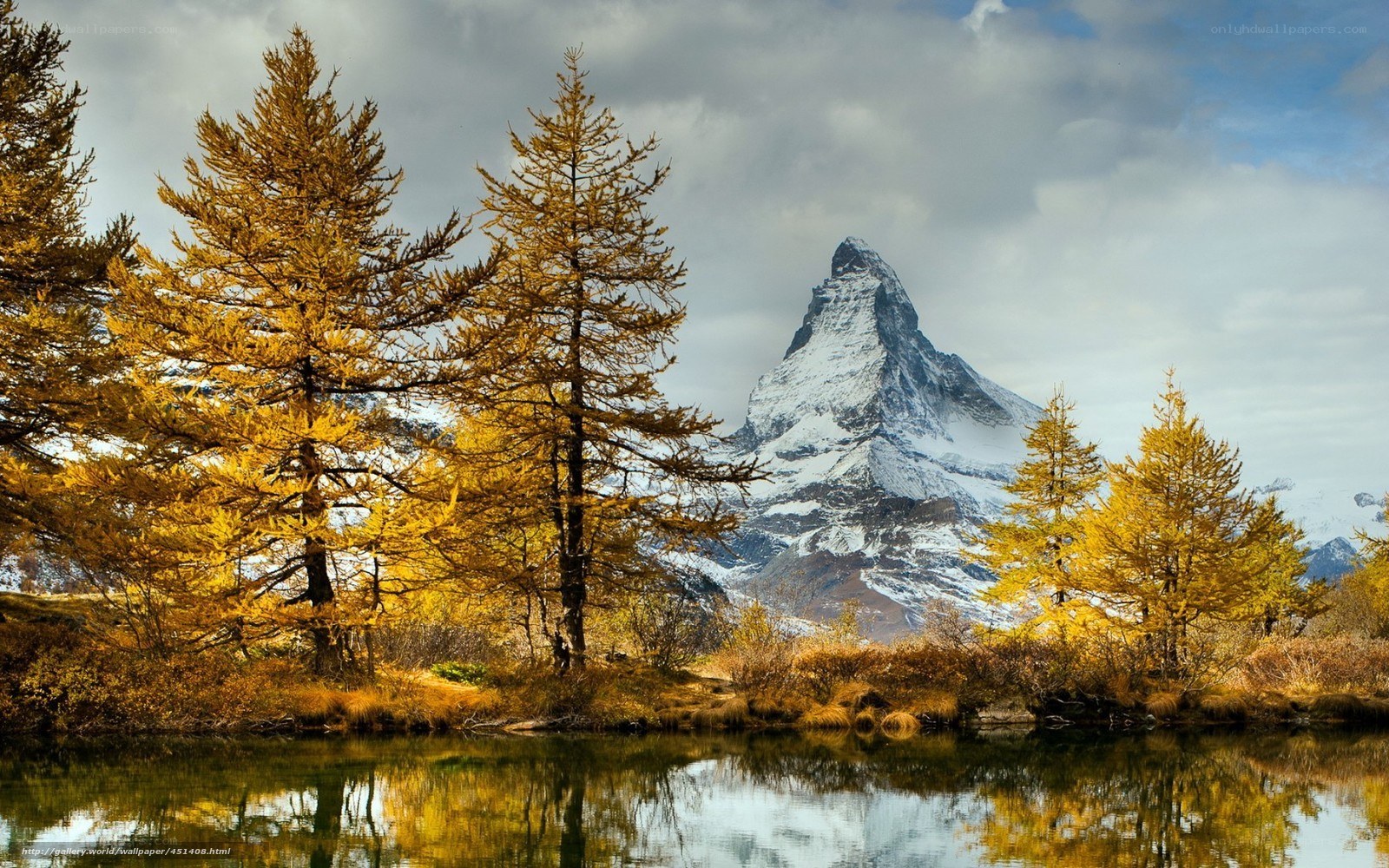 Matterhorn in autumn