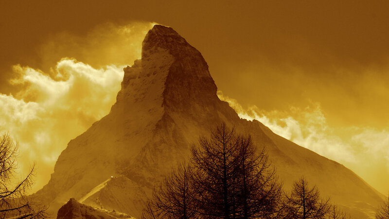 Matterhorn Mountain — Gold