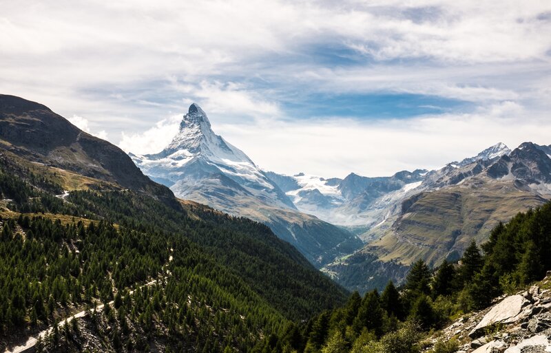 Matterhorn Mountain — Green, Serene