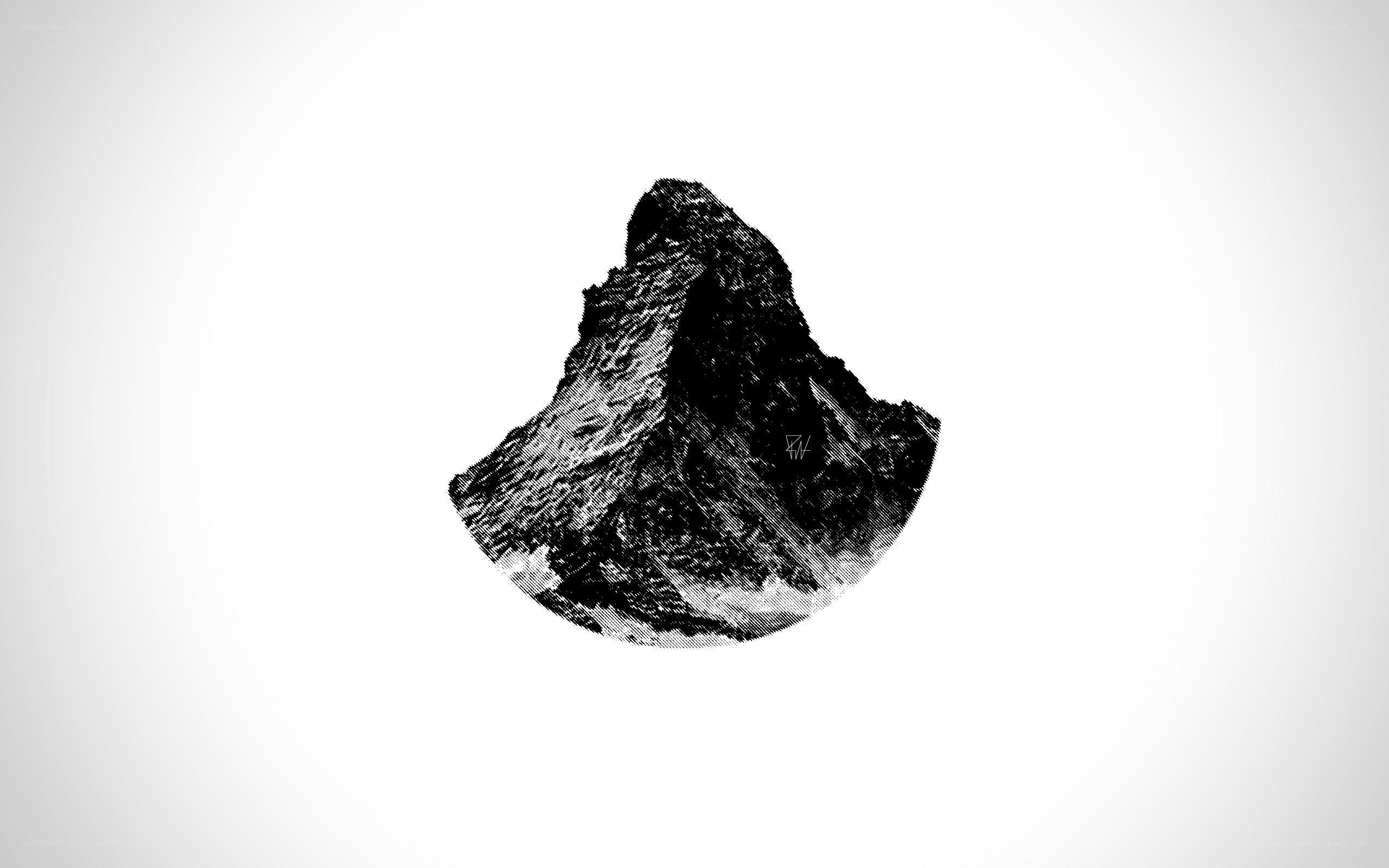 Matterhorn mountain illustration