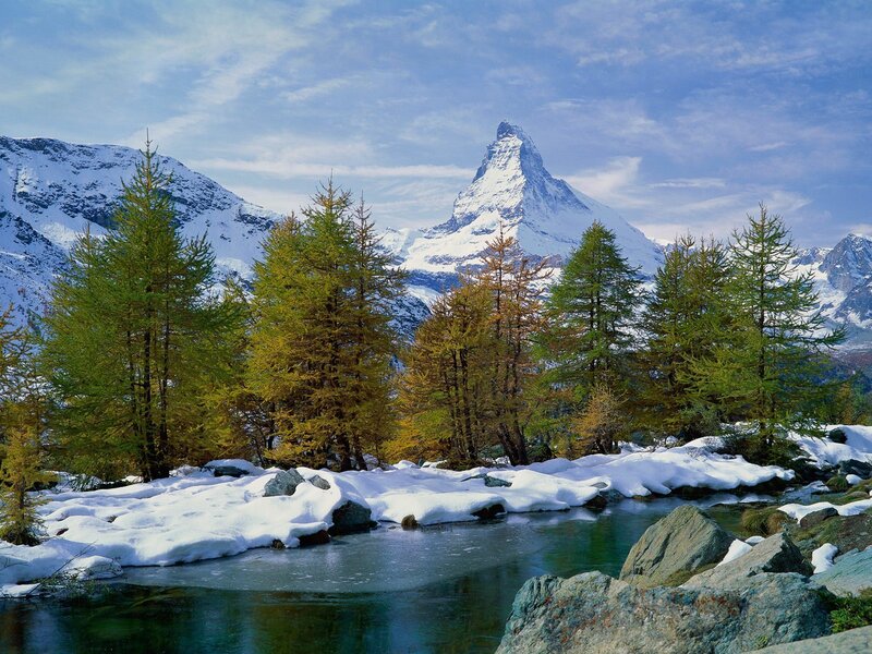 Matterhorn mountain landscape