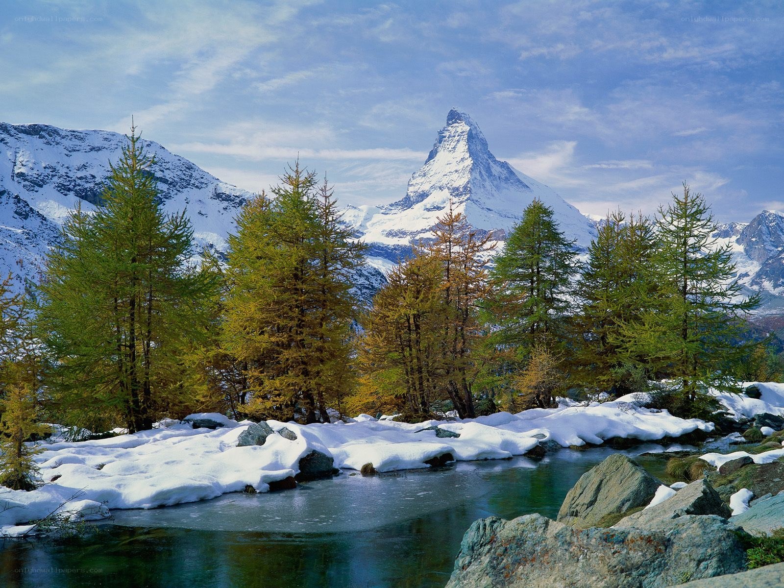Matterhorn mountain landscape