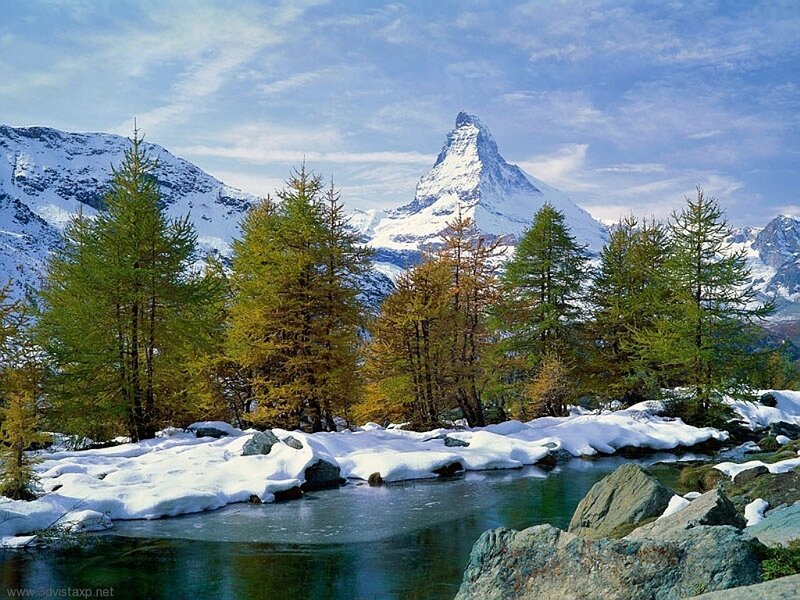 Matterhorn mountain landscape