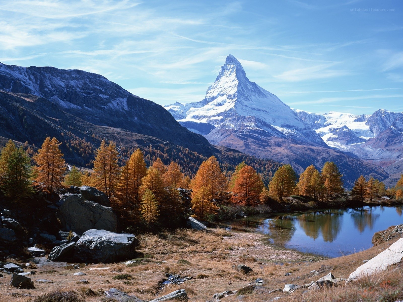 Matterhorn mountain landscape