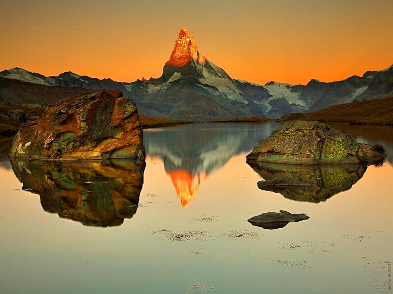 Matterhorn Mountain — Orange