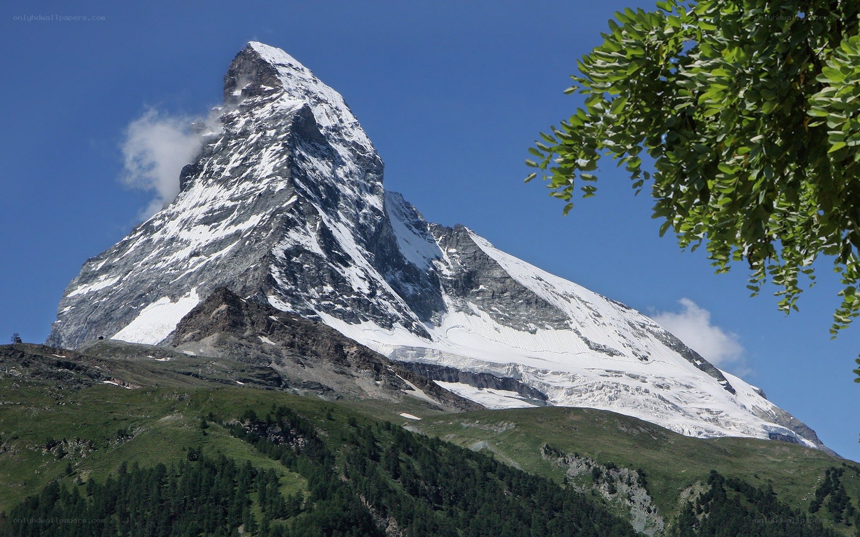 Matterhorn mountain peak
