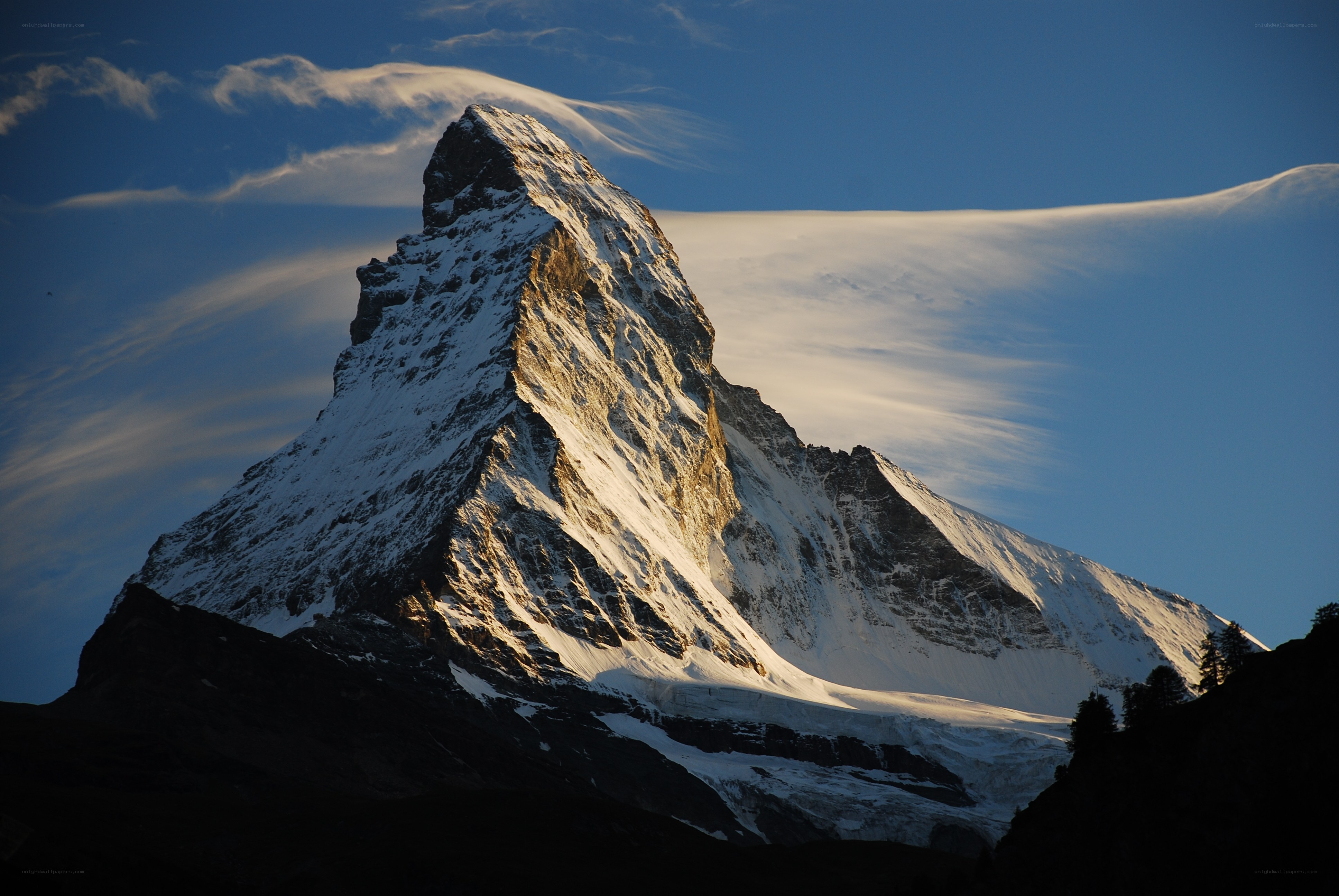 Matterhorn mountain peak