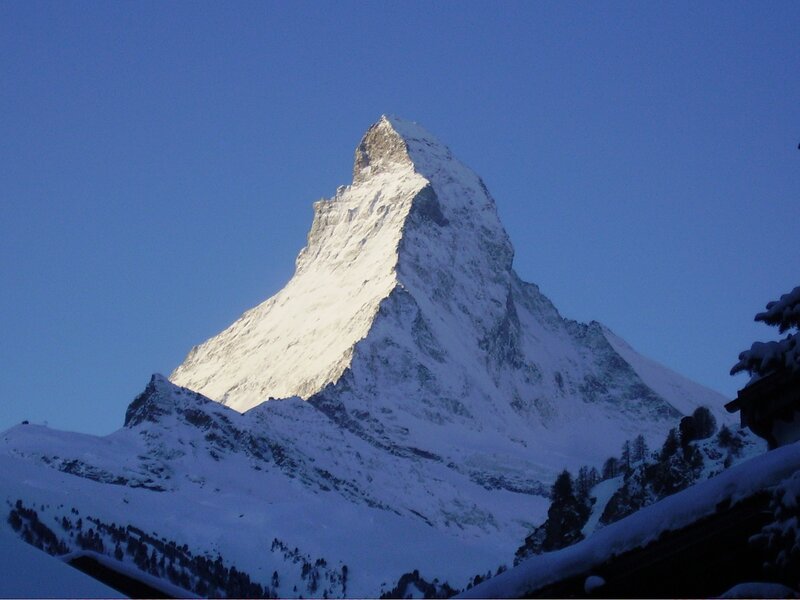 Matterhorn mountain peak