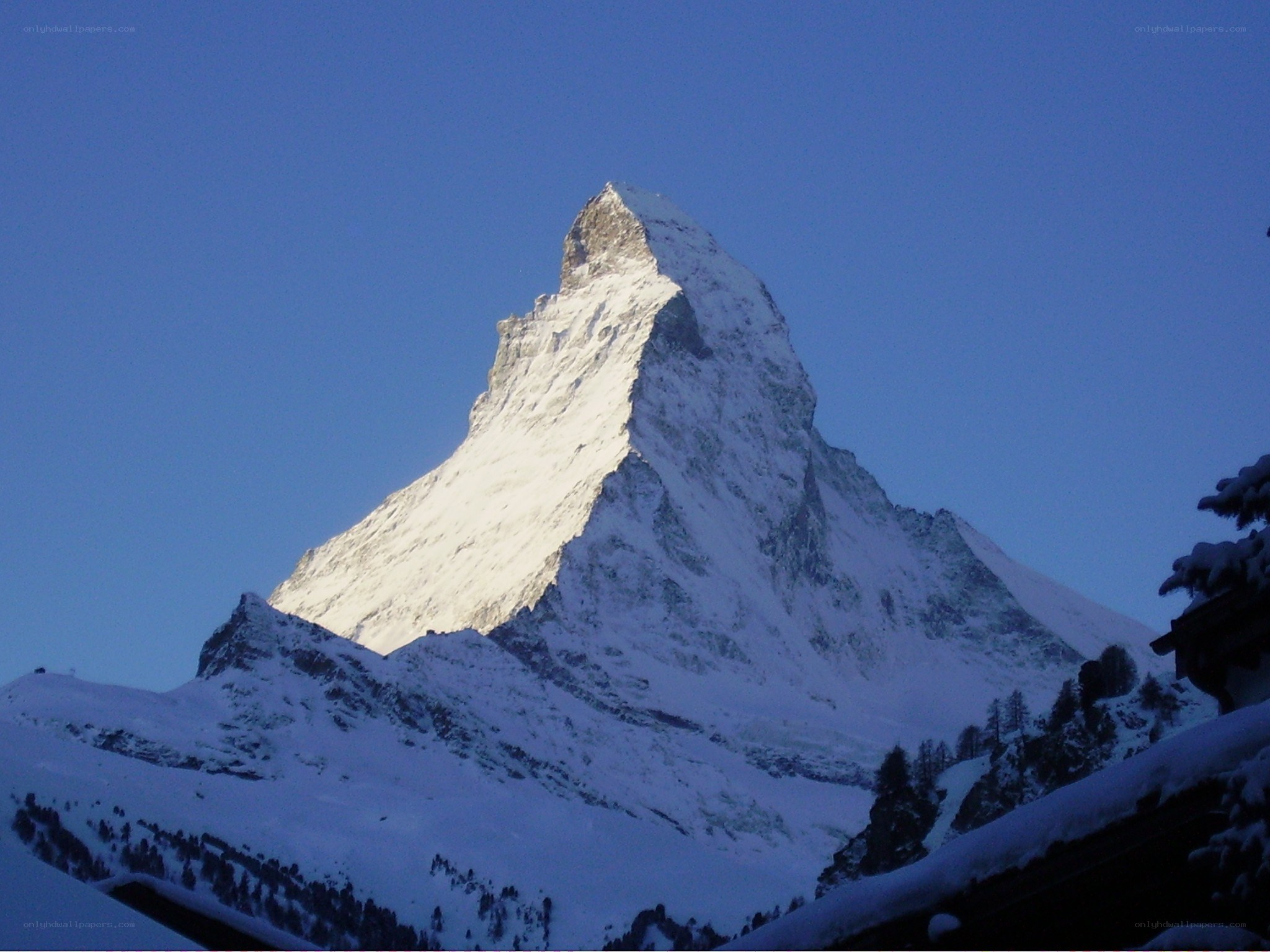 Matterhorn mountain peak