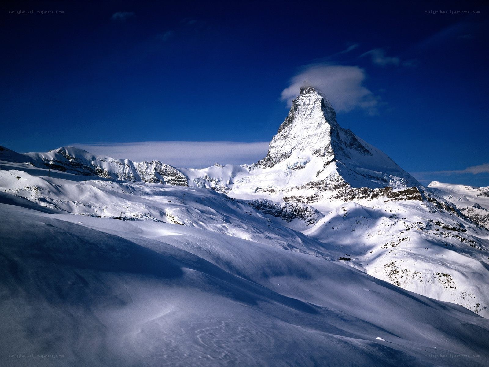 Matterhorn mountain peak