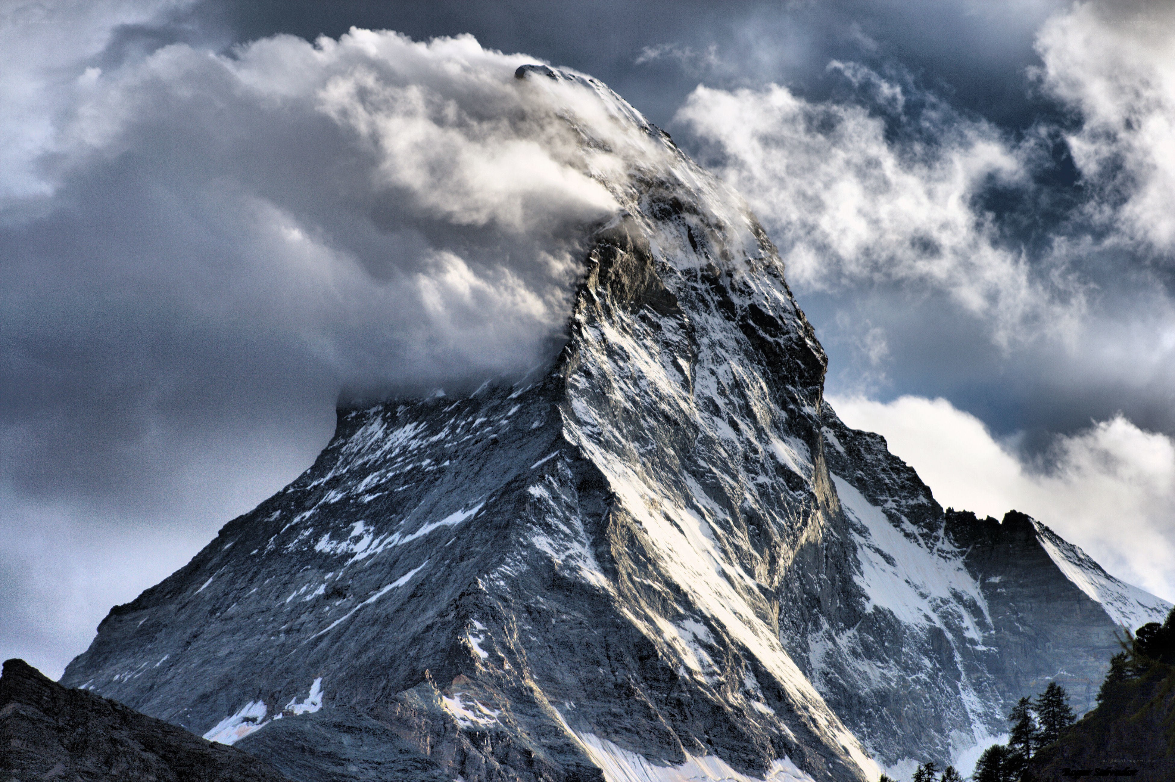 Matterhorn mountain peak