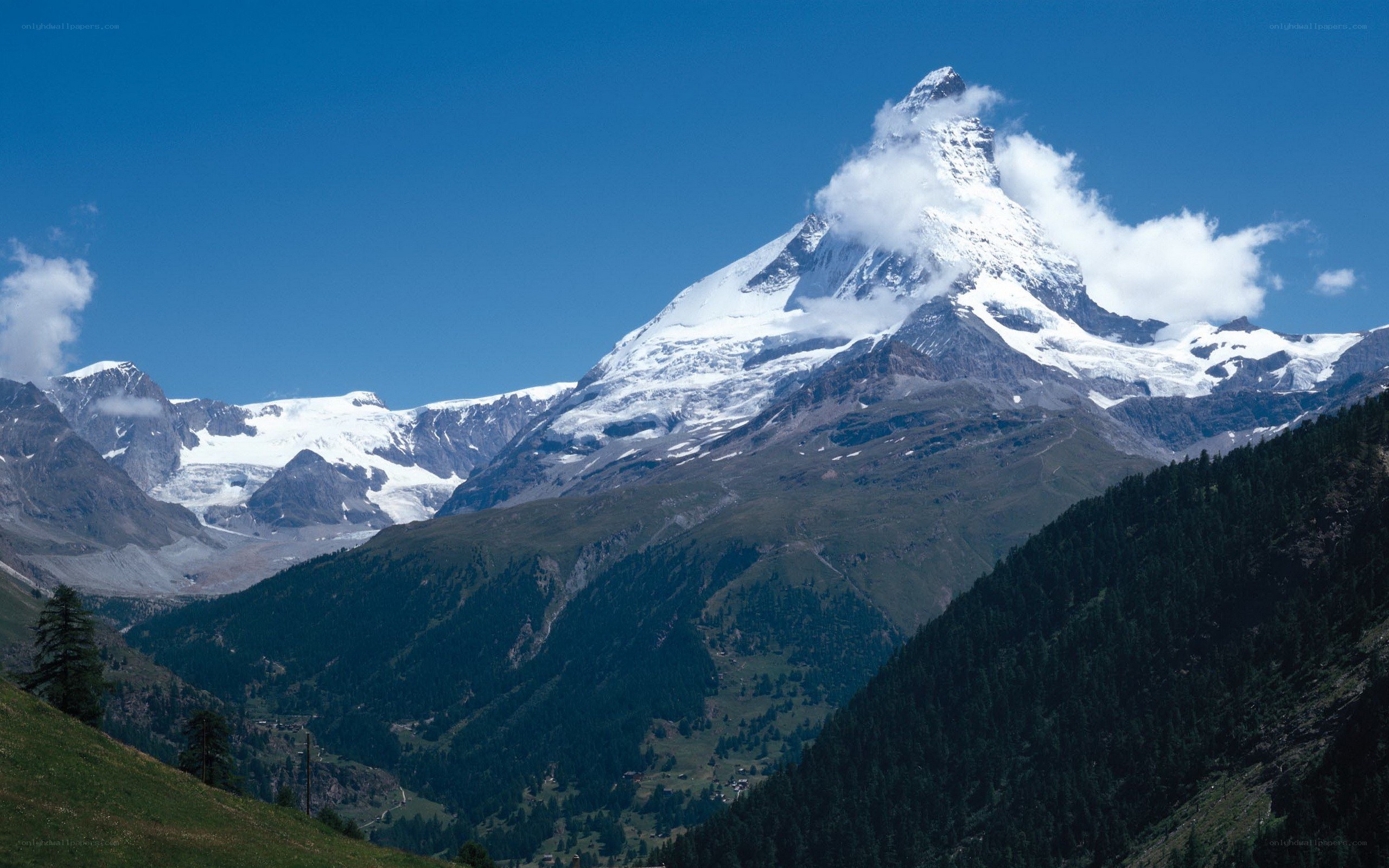 Matterhorn mountain peak