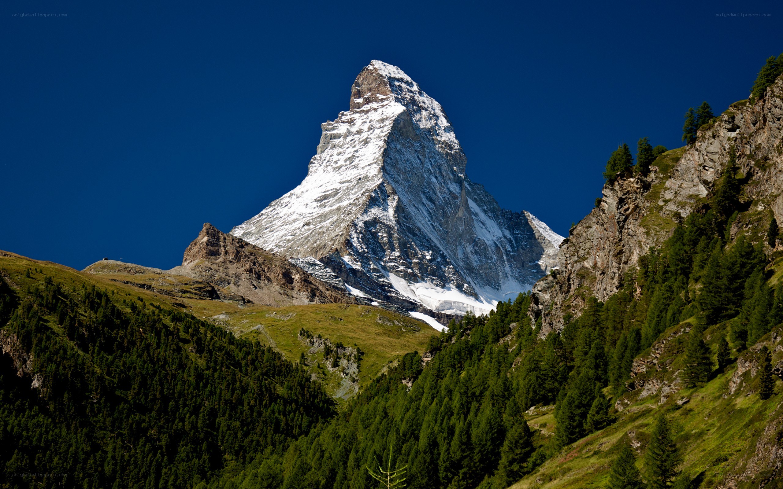 Matterhorn mountain peak