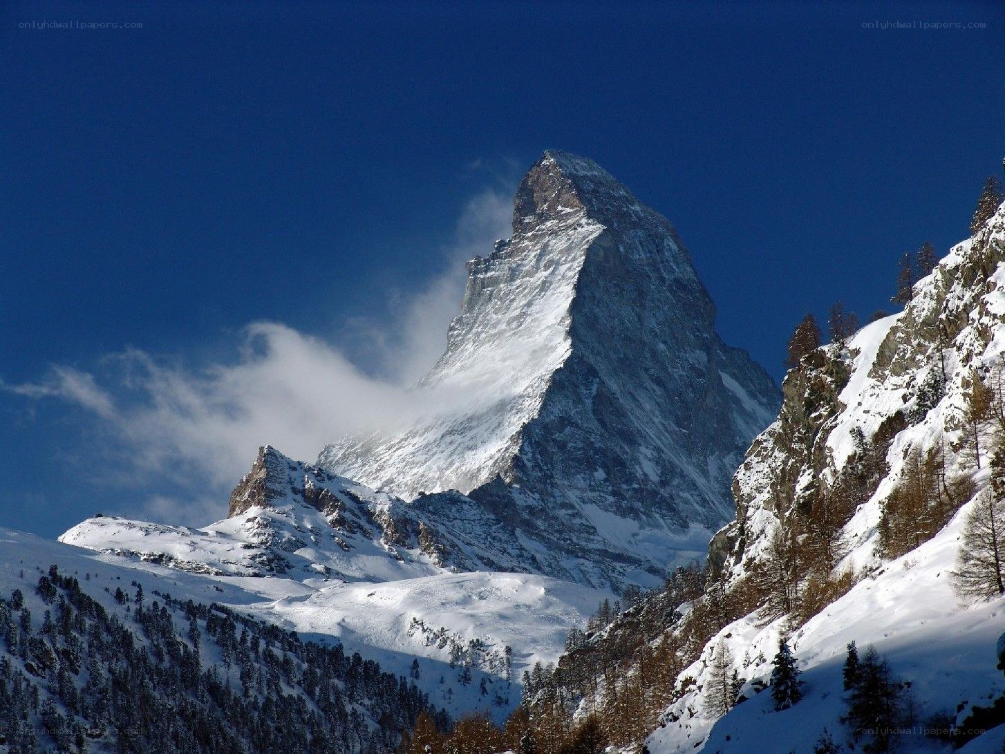 Matterhorn mountain peak