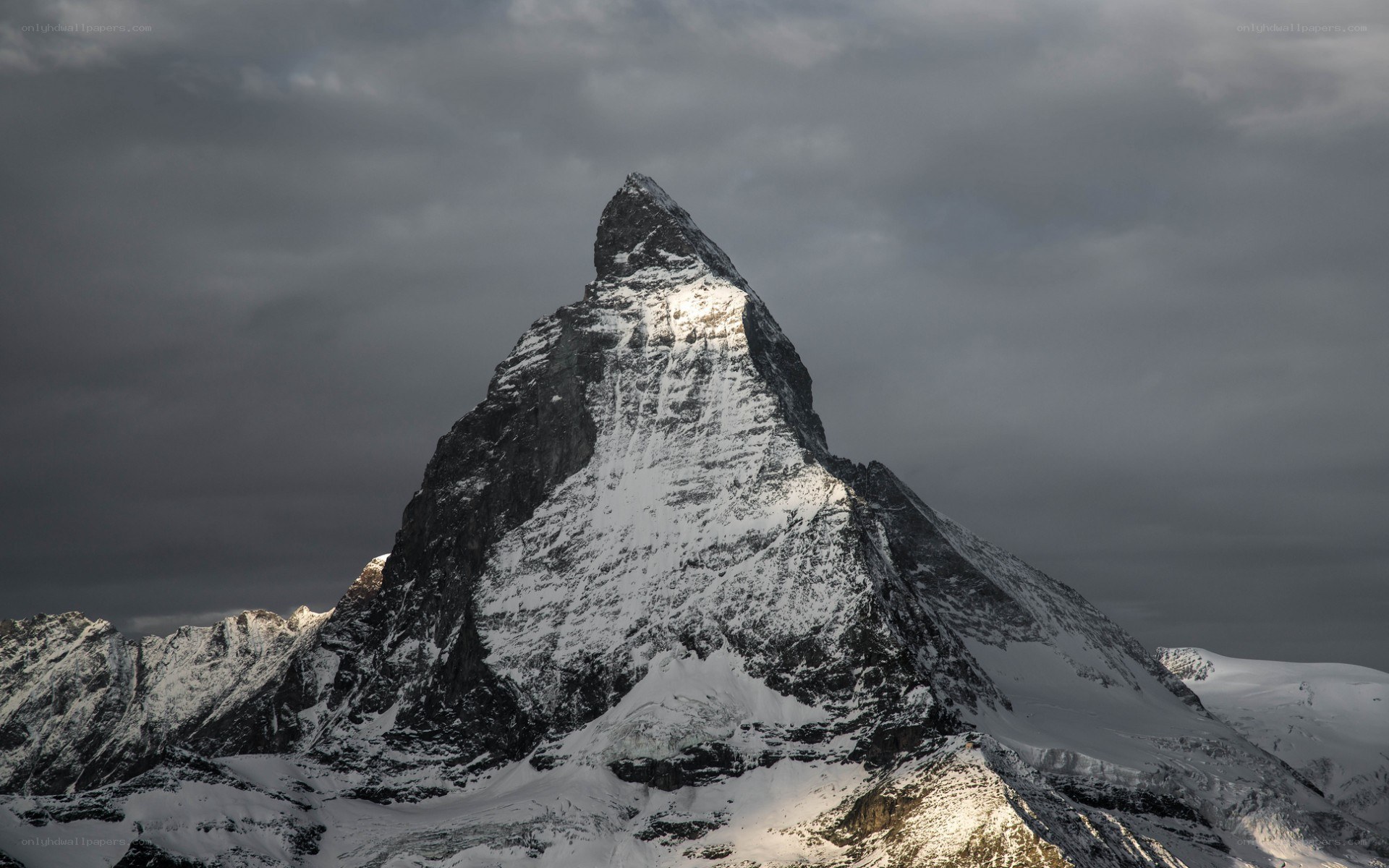 Matterhorn mountain peak