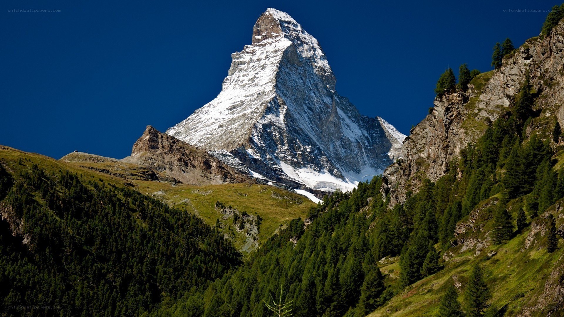Matterhorn mountain peak