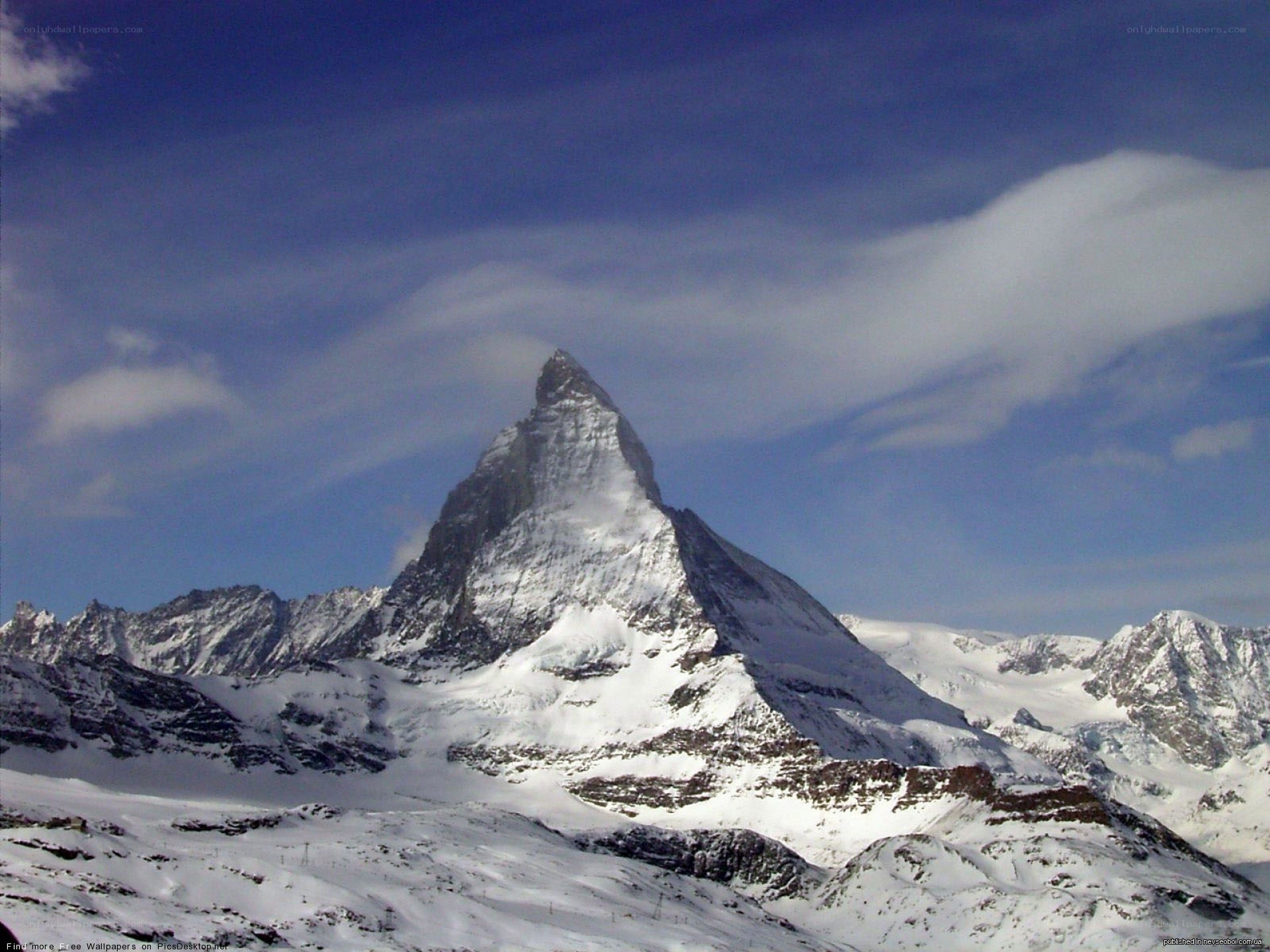 Matterhorn mountain peak