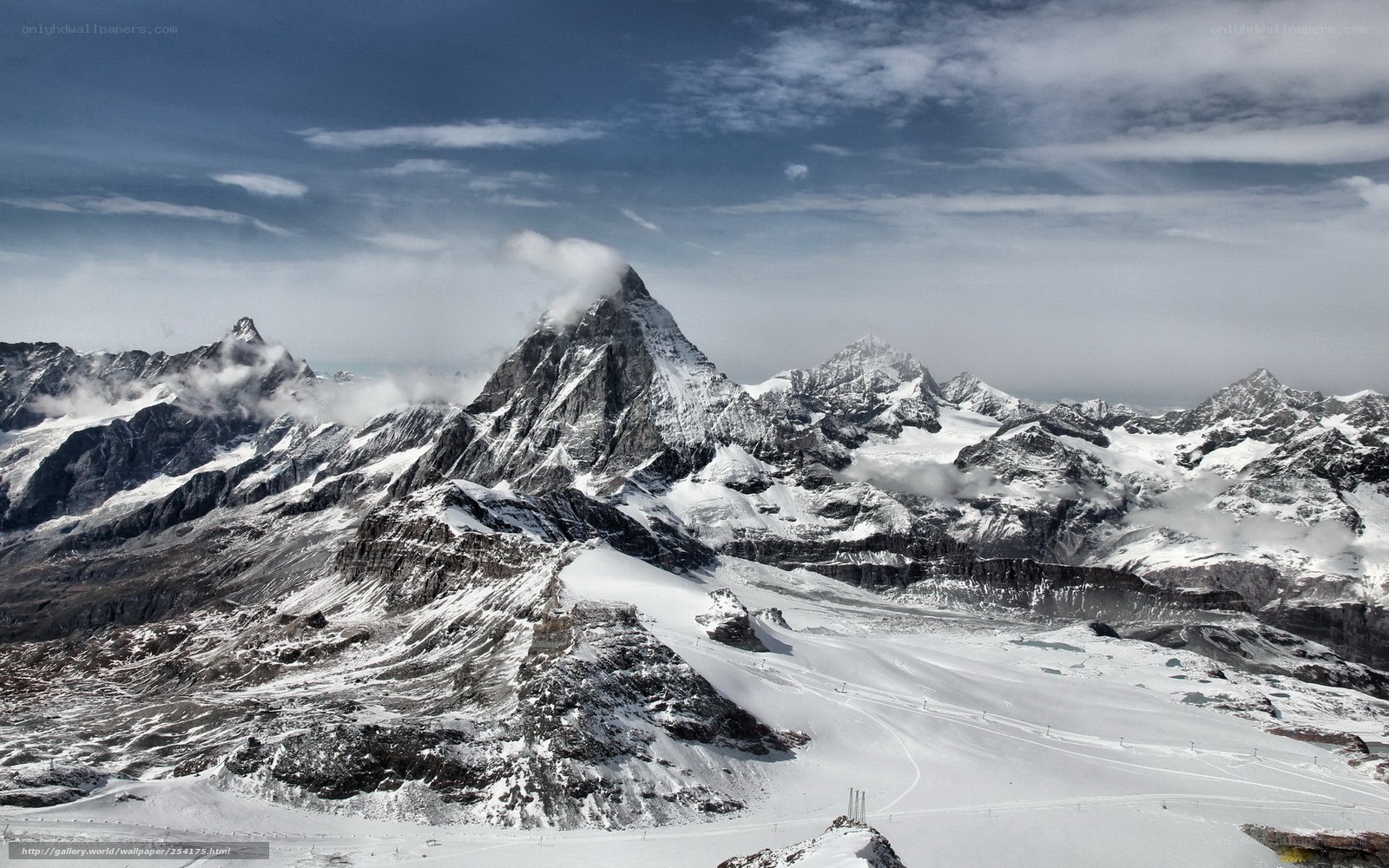 Matterhorn mountain peak