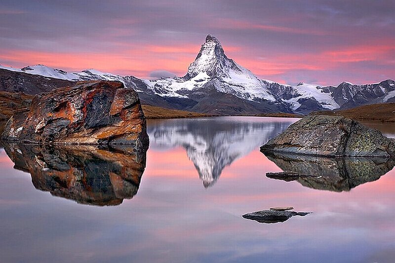 Matterhorn Mountain — Pink