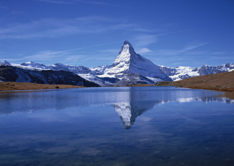 Matterhorn mountain reflection