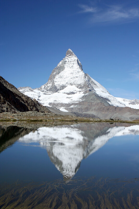 Matterhorn mountain reflection