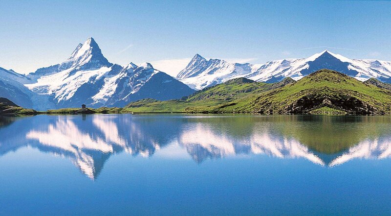 Matterhorn reflected in a lake