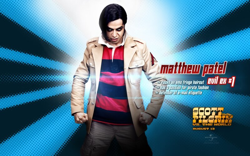 Matthew Patel character poster