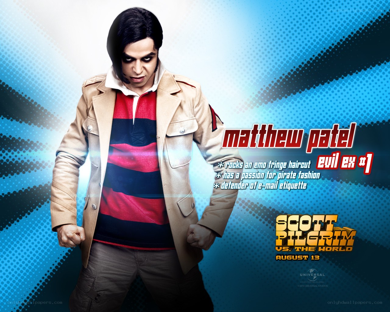 Matthew Patel character poster