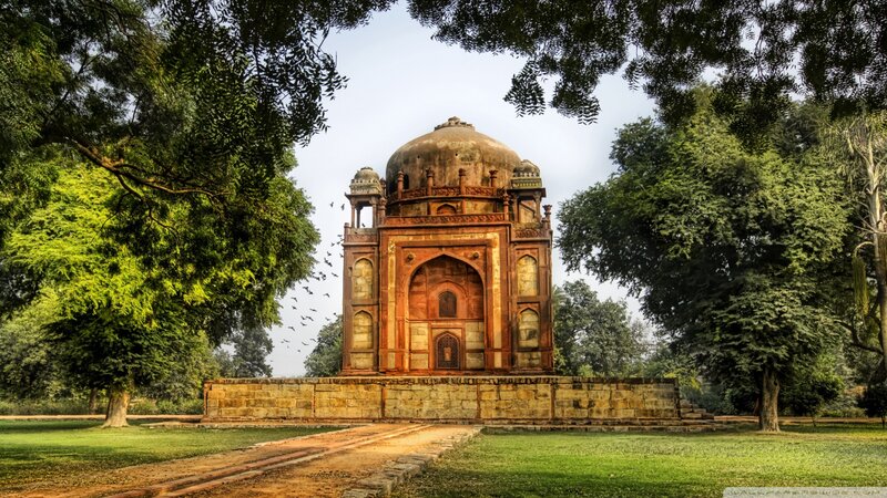 Mausoleum in Park