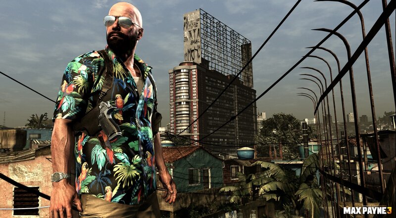 Max Payne in a tropical city