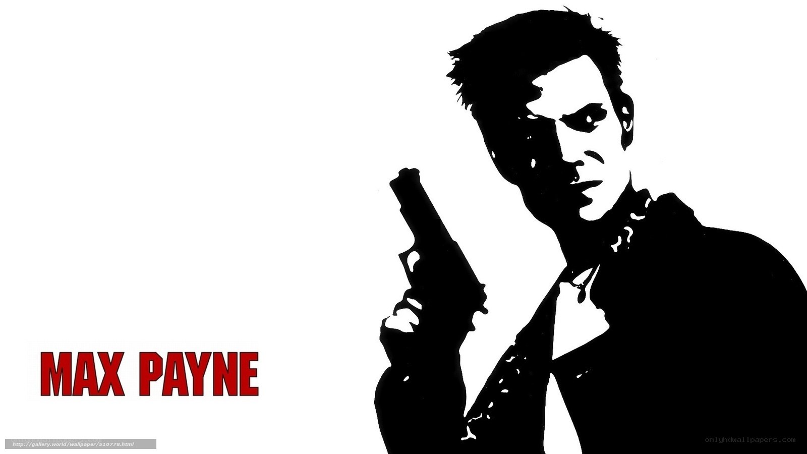 Max Payne silhouette art