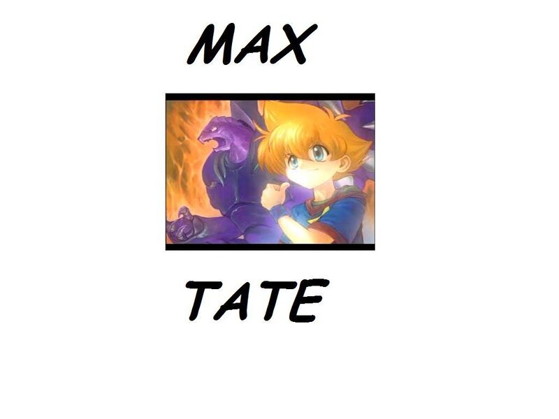 Max Tate character art