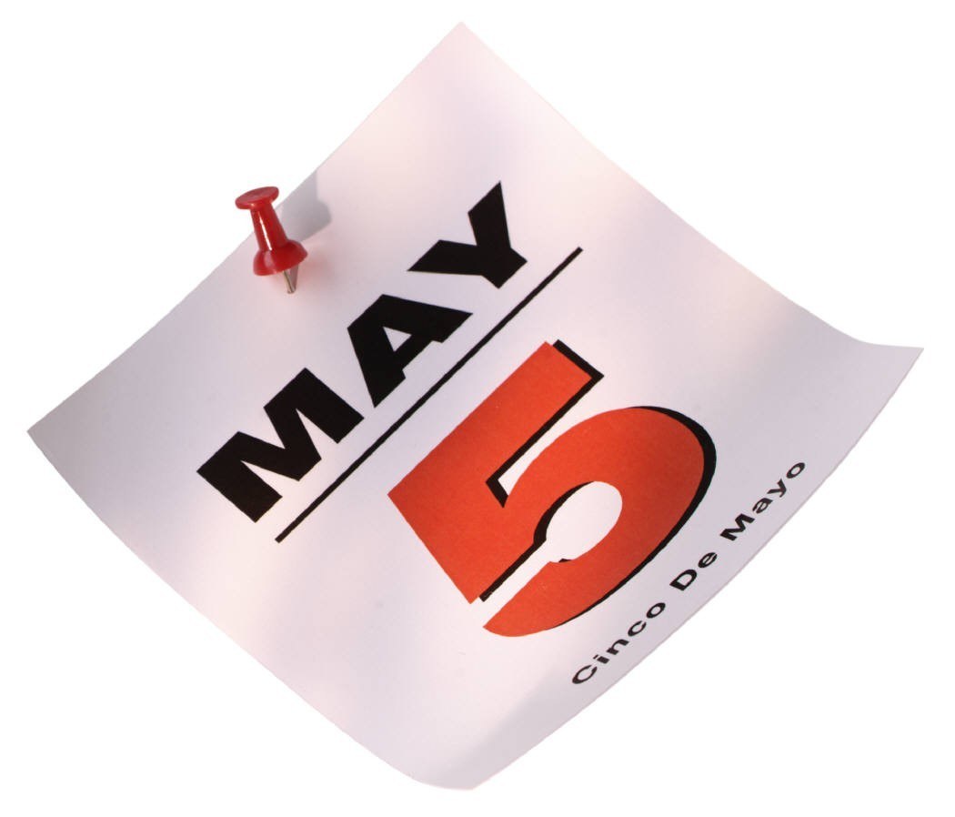 May 5th Cinco de Mayo notice