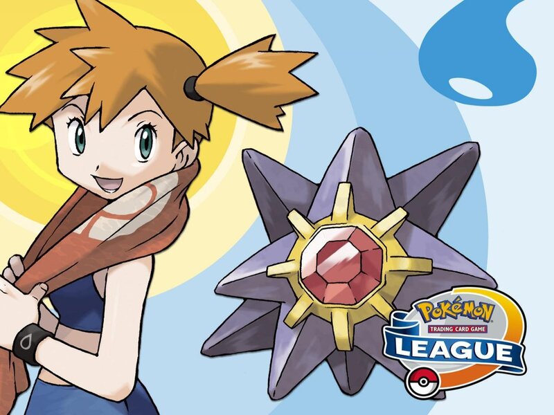 May and Starmie from Pokémon League